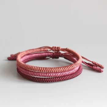 Tibetan Buddhist Braided Lucky Knots Rope Bracelet Size Adjustable Same Model As Leonardo DiCaprio Blessed Original Design
Tibetan Buddhist Braided Lucky Knots Rope Bracelet Size Adjustable Same Model As Leonardo DiCaprio Blessed Original Design