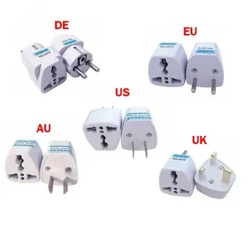 Universal DE UK US AU EU to DE UK US AU EU AC Power Socket Plug Travel Charger Adapter plug Converter switch shift
Universal DE UK US AU EU to DE UK US AU EU AC Power Socket Plug Travel Charger Adapter plug Converter switch shift