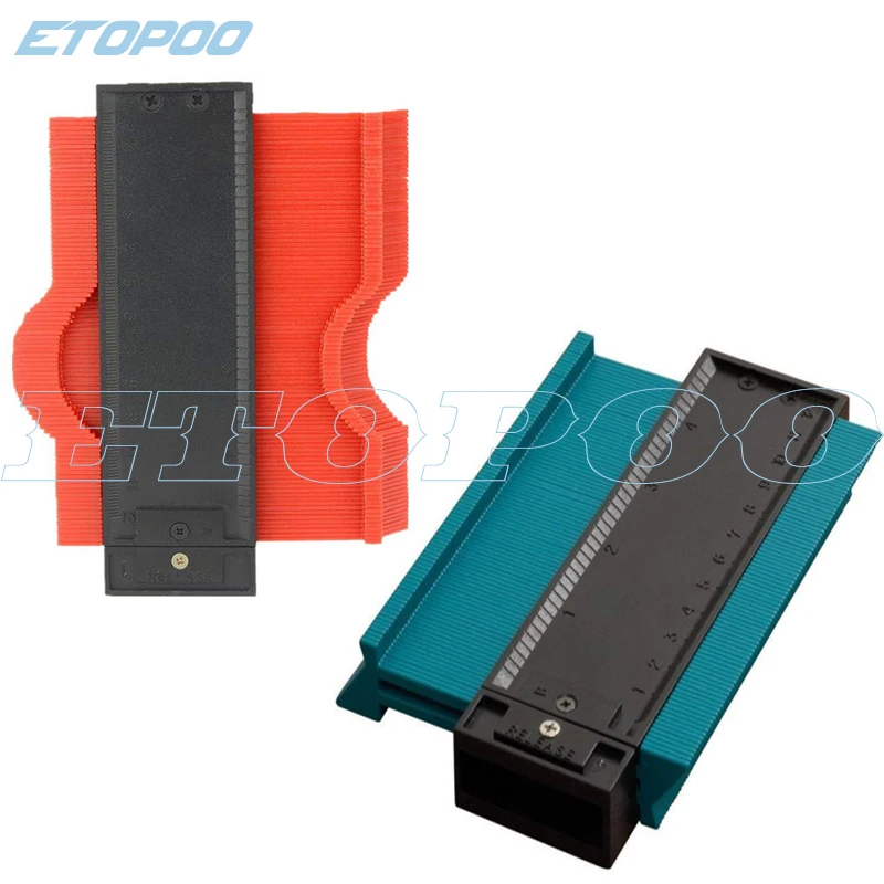 Plastic Contour Gauge Profile Copy Gauge Duplicator Standard 5" Width Wood Marking Tool Tiling Laminate Tiles General Tools
Plastic Contour Gauge Profile Copy Gauge Duplicator Standard 5" Width Wood Marking Tool Tiling Laminate Tiles General Tools