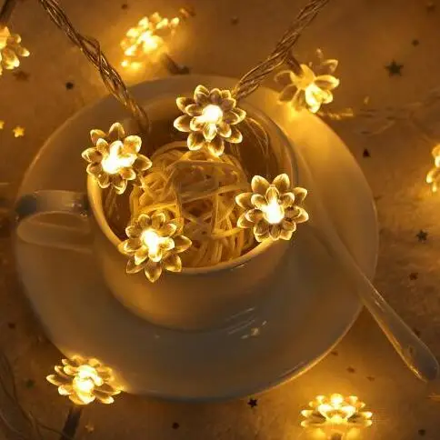 flower shape decoration LED string light holiday lamp warm white battery box 2m 10led
flower shape decoration LED string light holiday lamp warm white battery box 2m 10led