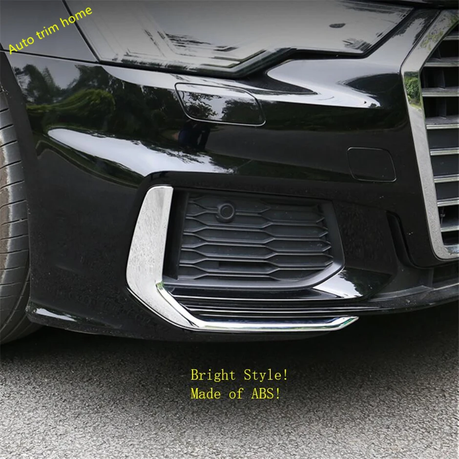 Lapetus Front Fog Lights Lamps Eyelid Eyebrow Strip Cover Trim 2 Pcs ABS Fit For Audi A6 C8 2019 2020 Chrome / Auto Accessories
Lapetus Front Fog Lights Lamps Eyelid Eyebrow Strip Cover Trim 2 Pcs ABS Fit For Audi A6 C8 2019 2020 Chrome / Auto Accessories