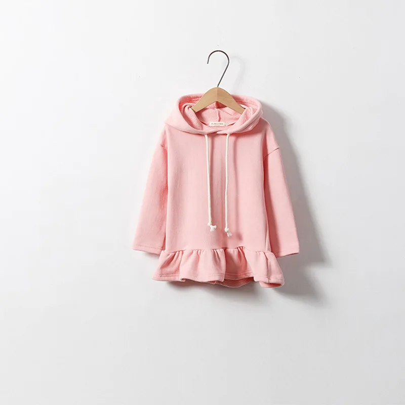 Autumn winter 2017 new children girls long sleeved cotton Hoodies & Sweatshirts Korean style cute pink girls long Hoodie ruffles
Autumn winter 2017 new children girls long sleeved cotton Hoodies & Sweatshirts Korean style cute pink girls long Hoodie ruffles