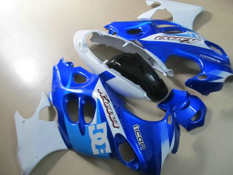 ABS white blue Fairings set for SUZUKI GSX600F GSX750F 96 03 06 GSX600 750F GSXF600 Katana 1996 2003 2006 Fairing kit YD10
ABS white blue Fairings set for SUZUKI GSX600F GSX750F 96 03 06 GSX600 750F GSXF600 Katana 1996 2003 2006 Fairing kit YD10