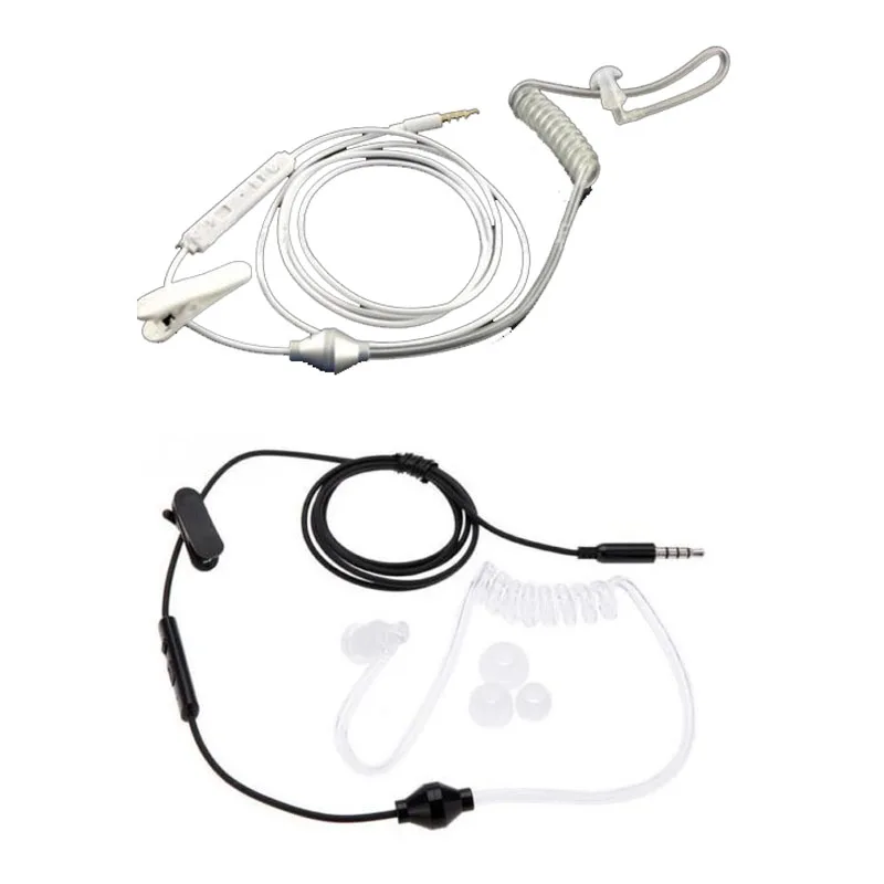 Spiral Hollow Flexible Air Acoustic Tube Stereo 3.5mm In Ear Anti-radiation Earphone Headset with Mic for Xiaomi iPhone Huawei
Spiral Hollow Flexible Air Acoustic Tube Stereo 3.5mm In Ear Anti-radiation Earphone Headset with Mic for Xiaomi iPhone Huawei