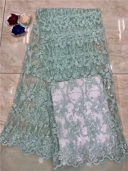 Sequined African French Mesh beads Net Lace Fabric For India Evening Party Dress Fabrics 2018 New Nigeria Sequins Voile Green(FJ
Sequined African French Mesh beads Net Lace Fabric For India Evening Party Dress Fabrics 2018 New Nigeria Sequins Voile Green(FJ