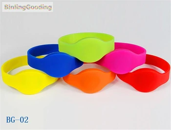 BG-02 100PCS/LOT 13.56mhz I-CODE-2 ISO15693 RFID Wristband Bracelet