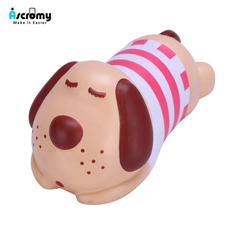 Ascromy мягкими Jumbo собака замедлить рост стресса Squishies Ароматические Kawaii животного