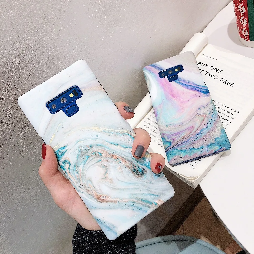AXBETY For Samsung Galaxy s8 s9 note 8 note 9 Fashion colorful Marble Phone Case cover For Samsung S9 High Quality hard PC Case
AXBETY For Samsung Galaxy s8 s9 note 8 note 9 Fashion colorful Marble Phone Case cover For Samsung S9 High Quality hard PC Case