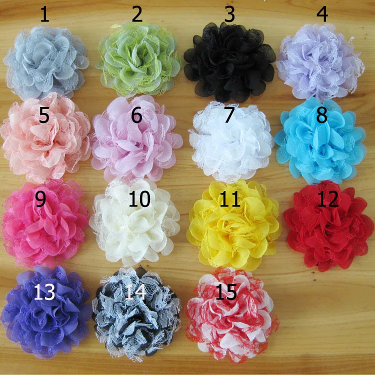 10CM 30pcs/lot Baby Girls Charming Fabric Tulle Mesh Flowers,Kids Boutique Ballerina Lace Flowers For Hair Accessories
10CM 30pcs/lot Baby Girls Charming Fabric Tulle Mesh Flowers,Kids Boutique Ballerina Lace Flowers For Hair Accessories