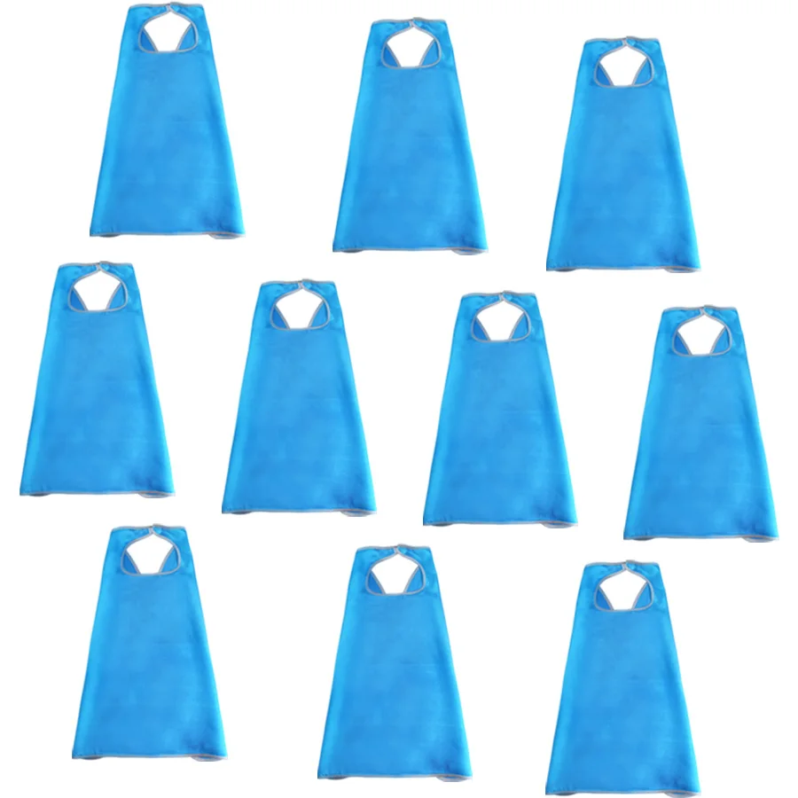 10 PCs SPECIAL 70*70 cm Light Blue Capes Costume Festival Celebration Party Gifts Queen Cape Halloween Superhero Costumes
10 PCs SPECIAL 70*70 cm Light Blue Capes Costume Festival Celebration Party Gifts Queen Cape Halloween Superhero Costumes