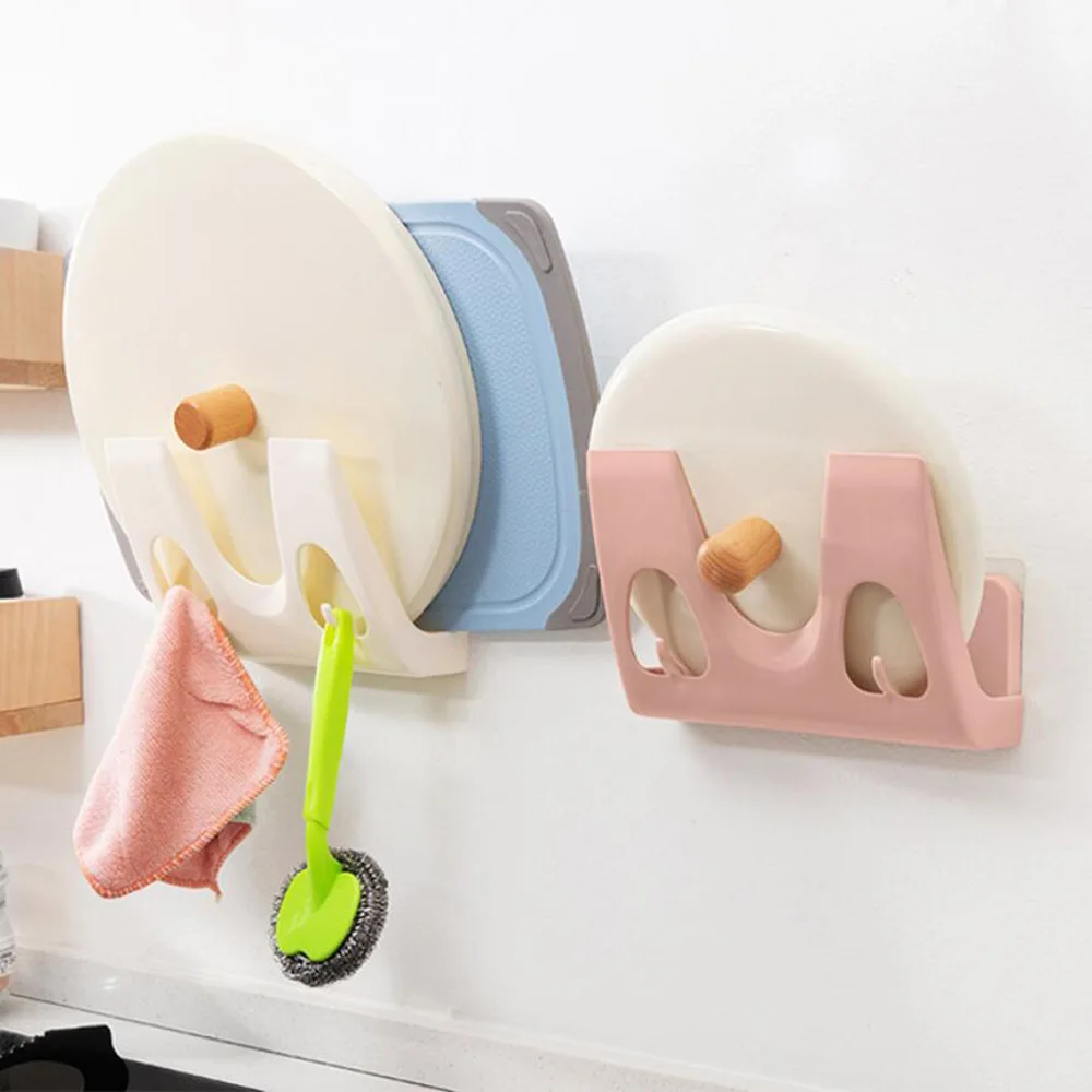 Multi-function No Drilling On Wall Hanging Cutting Board Pot Lid Rack Shovel Spoon Knife Spatula Holder Lid Spoon Holder 145gA
Multi-function No Drilling On Wall Hanging Cutting Board Pot Lid Rack Shovel Spoon Knife Spatula Holder Lid Spoon Holder 145gA