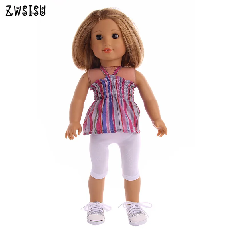The 2018 New strap cloth for 18inch American doll, suitable for 43cm doll, are the best gift for children's birthday
The 2018 New strap cloth for 18inch American doll, suitable for 43cm doll, are the best gift for children's birthday