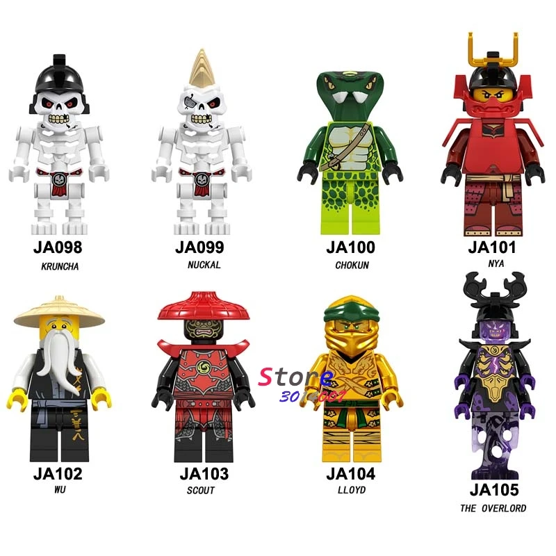 Single Model Building Blocks Series Action KRUNCHA NUCKAL CHOKUN NYA WU SCOUT LLOYD Kids Toys for children
Single Model Building Blocks Series Action KRUNCHA NUCKAL CHOKUN NYA WU SCOUT LLOYD Kids Toys for children