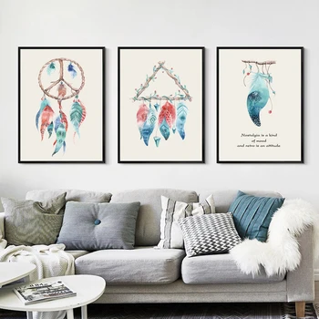 Nordic Decorative Watercolor Indian Dreamcatcher Canvas Painting Print Picture Art Poster Living Room Wall Home Decor
Nordic Decorative Watercolor Indian Dreamcatcher Canvas Painting Print Picture Art Poster Living Room Wall Home Decor