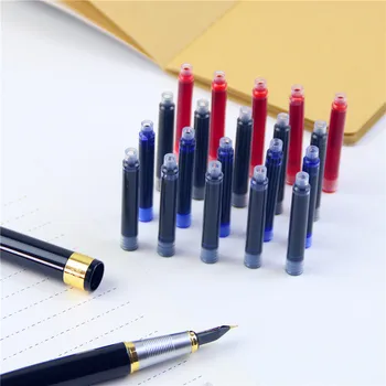 10PCS Disposable Blue Black Red and Navy Blue Fountain Pen Ink Cartridge Refills Length Fountain Pen Ink Cartridge Refills
10PCS Disposable Blue Black Red and Navy Blue Fountain Pen Ink Cartridge Refills Length Fountain Pen Ink Cartridge Refills