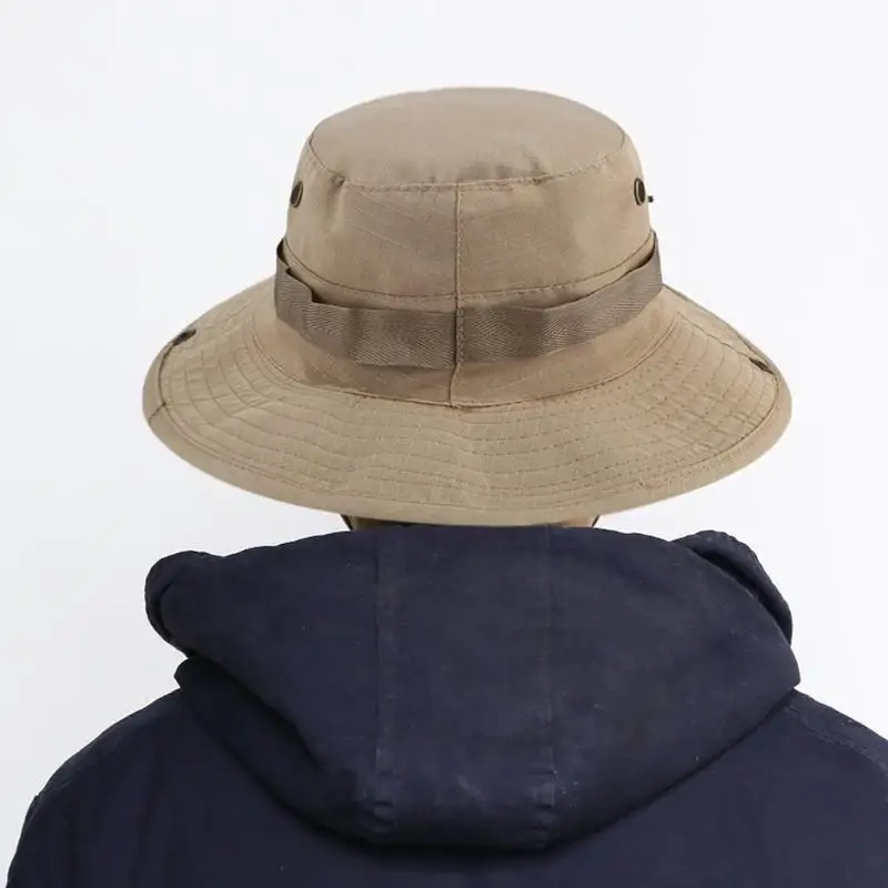 Outdoor Climbing Caps Unisex Visor Hat Jungle Broadside Sunhat Portable Tactical Cap Breathable Activities Casual Bucket Hats
Outdoor Climbing Caps Unisex Visor Hat Jungle Broadside Sunhat Portable Tactical Cap Breathable Activities Casual Bucket Hats