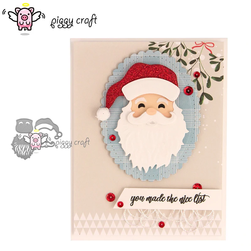 Piggy Craft metal cutting dies cut die mold 5Pcs new santa Claus Scrapbook paper craft knife mould blade punch stencils dies
Piggy Craft metal cutting dies cut die mold 5Pcs new santa Claus Scrapbook paper craft knife mould blade punch stencils dies