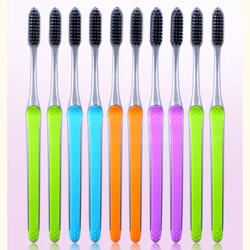 Adults Toothbrush Bamboo Charcoal Toothbrush Portable Manual Tooth Brush Nano Toothbrushes Escova De Dente Soft Bristle
Adults Toothbrush Bamboo Charcoal Toothbrush Portable Manual Tooth Brush Nano Toothbrushes Escova De Dente Soft Bristle