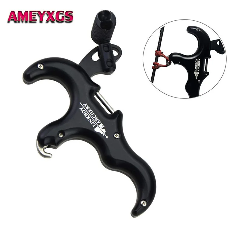 1Pc Archery Compound Bow Release 3 Finger Release Aid Grip Caliper Trigger Left/Right Hand Outdoor Hunting Shooting Accessories
1Pc Archery Compound Bow Release 3 Finger Release Aid Grip Caliper Trigger Left/Right Hand Outdoor Hunting Shooting Accessories