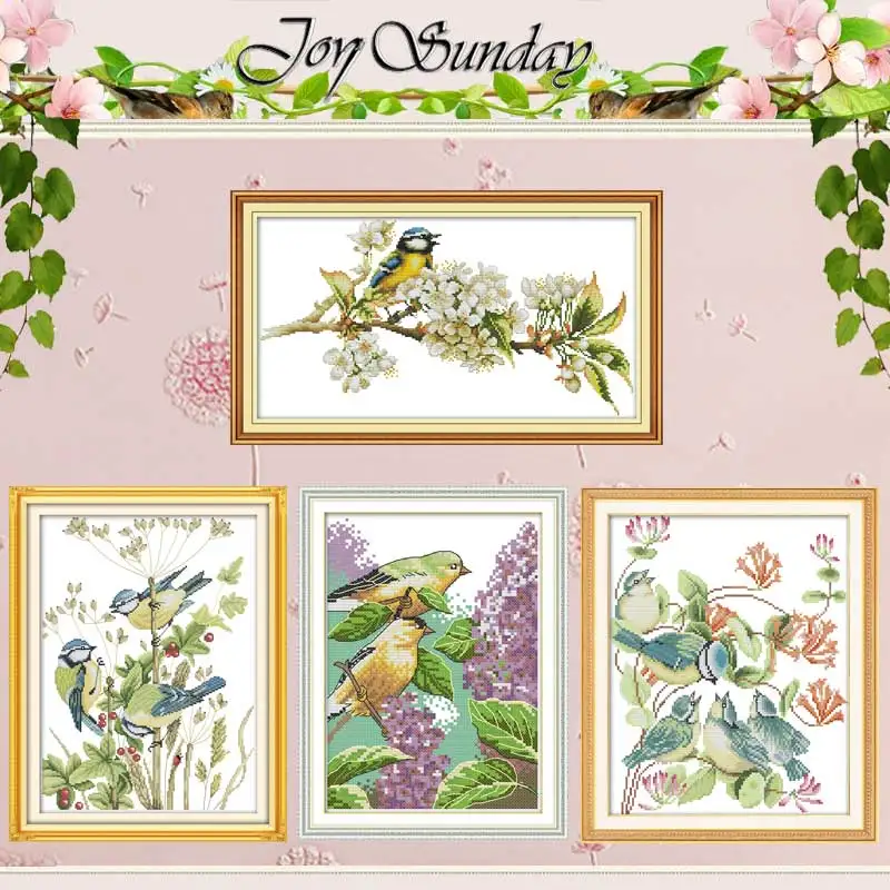 Little birds counted Cross Stitch 11CT 14CT Cross Stitch Set Wholesale DIY Animals Cross-stitch Kit Embroidery Needlework
Little birds counted Cross Stitch 11CT 14CT Cross Stitch Set Wholesale DIY Animals Cross-stitch Kit Embroidery Needlework