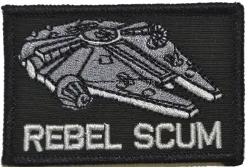 3" Rebel Scum Alliance Embroidered Patch Luke Darth Vader Empire Star Wars 7 VII The Force Awakens Movie TV iron on badge
3" Rebel Scum Alliance Embroidered Patch Luke Darth Vader Empire Star Wars 7 VII The Force Awakens Movie TV iron on badge