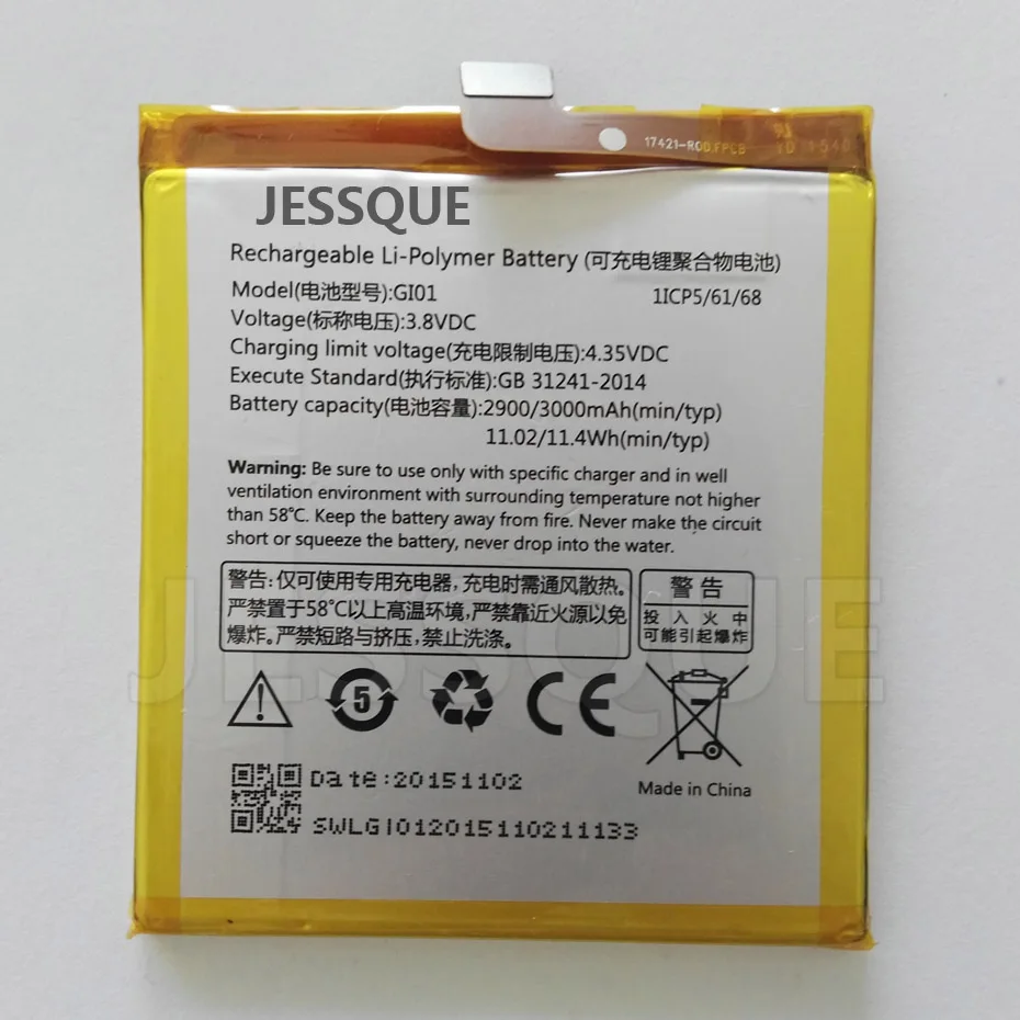 3000mAh GI01 Battery For Gigaset ME pro GS55-6 Mobile Phone Accumulator AKKU
3000mAh GI01 Battery For Gigaset ME pro GS55-6 Mobile Phone Accumulator AKKU