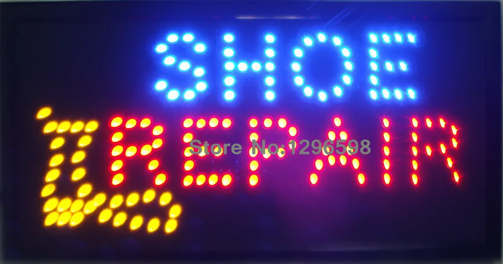 CHENXI Led shoe repair shop open neon sign custom led sign 10*19 inch semi-outdoor Ultra Bright advertising Running signage
CHENXI Led shoe repair shop open neon sign custom led sign 10*19 inch semi-outdoor Ultra Bright advertising Running signage