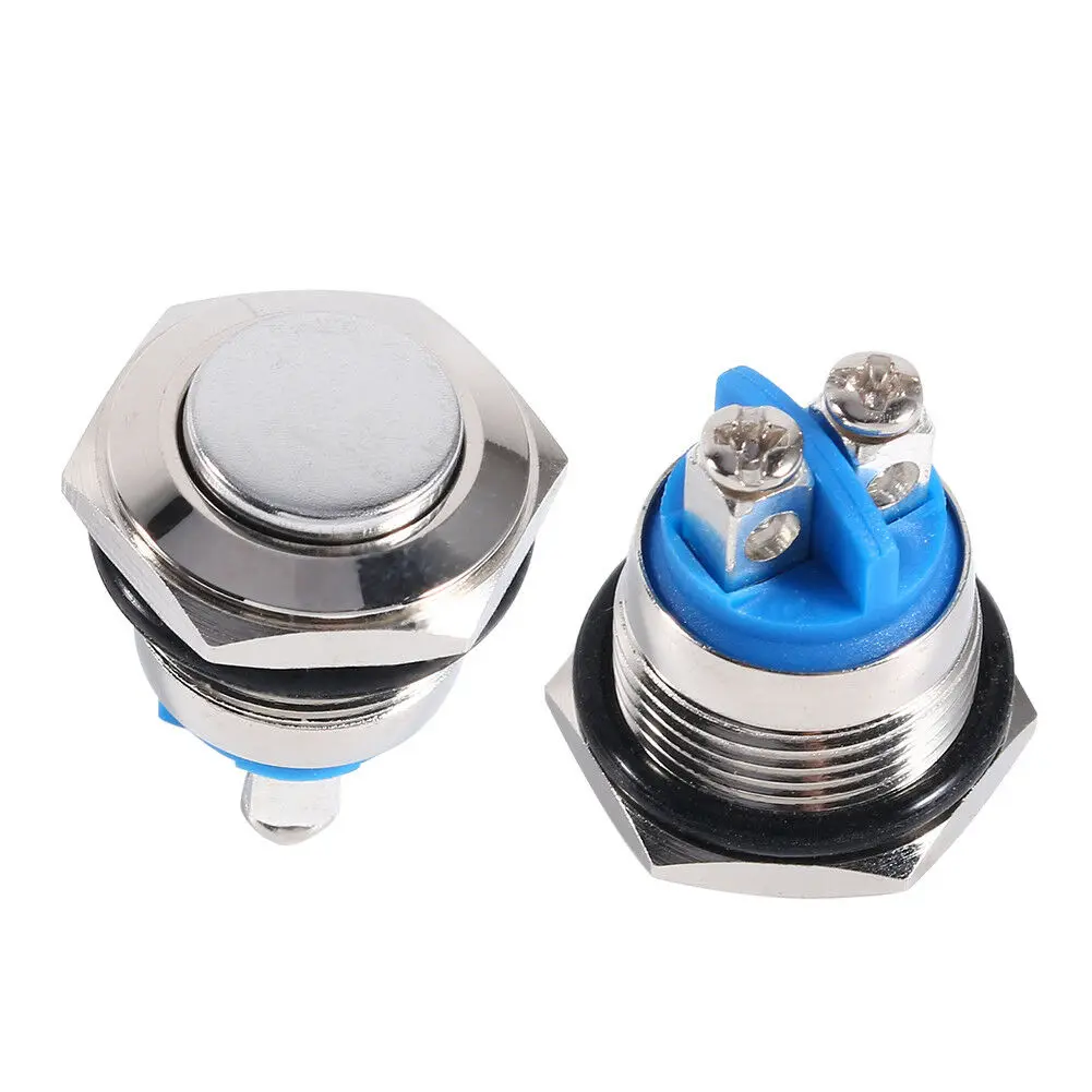 1Pcs Switch 16mm Waterproof Switch 12v Momentary Push Button Switch Reset Non-locking
1Pcs Switch 16mm Waterproof Switch 12v Momentary Push Button Switch Reset Non-locking