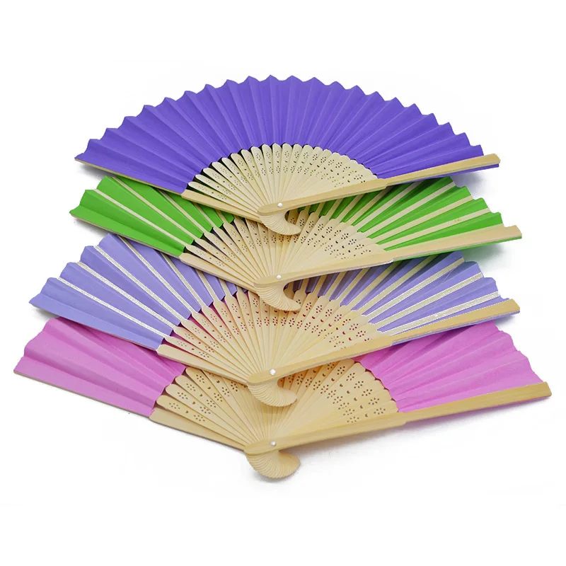 Summer Chinese Hand Paper Fans Solid Color Pocket Folding Bamboo Fan Summer Fashion Wedding Party Decoration Gift Favors
Summer Chinese Hand Paper Fans Solid Color Pocket Folding Bamboo Fan Summer Fashion Wedding Party Decoration Gift Favors