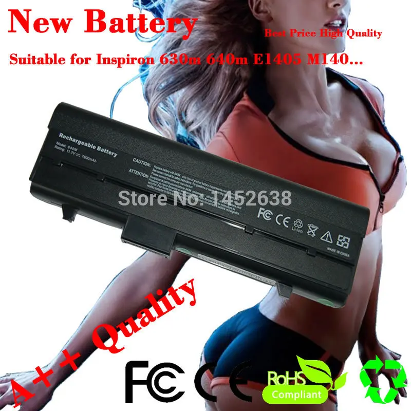 JIGU Battery For Dell Inspiron 630m 640m E1405 XPS M140 312-0373 312-0450 451-10284 451-10285 451-10351 C9551 DH074 RC107 TC023
JIGU Battery For Dell Inspiron 630m 640m E1405 XPS M140 312-0373 312-0450 451-10284 451-10285 451-10351 C9551 DH074 RC107 TC023