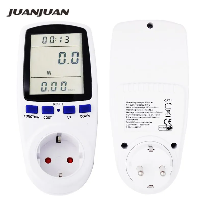 50pcs by dhl fedex EU Digital Power Analyzer Electronic Energy Meter Automatic Power Volt Voltage Wattmeter Switch 10%Off
50pcs by dhl fedex EU Digital Power Analyzer Electronic Energy Meter Automatic Power Volt Voltage Wattmeter Switch 10%Off