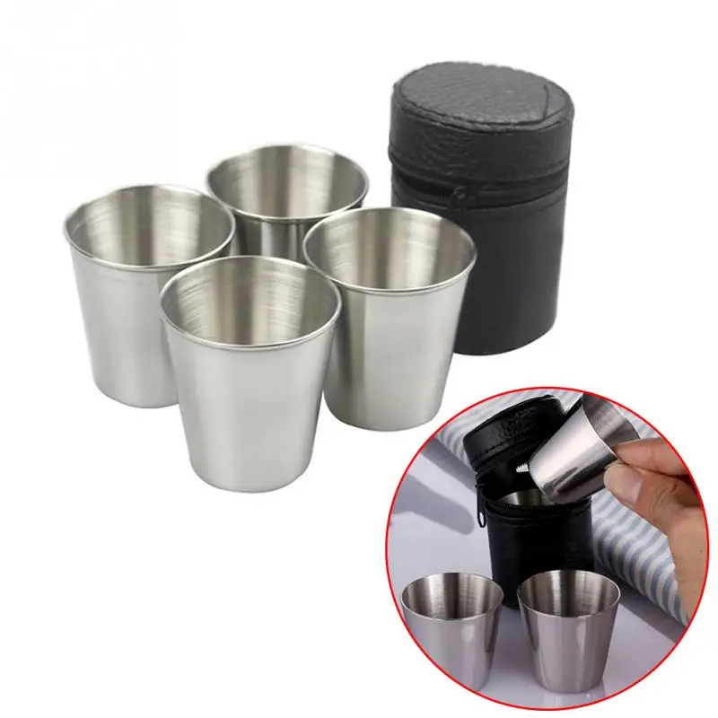 4Pcs/Lot Travel Mini Portable Cup Stainless Steel Outdoor Camping Home Tea Coffee Beer Cup With Bag Folding Mug #705
4Pcs/Lot Travel Mini Portable Cup Stainless Steel Outdoor Camping Home Tea Coffee Beer Cup With Bag Folding Mug #705