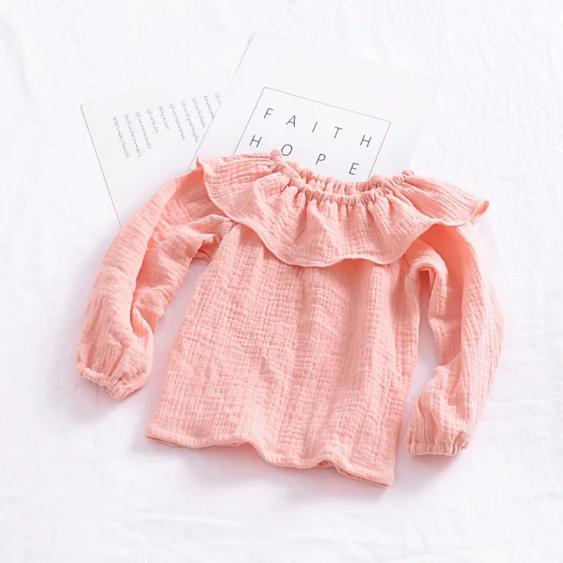 Autumn Infant Baby Girl Clothing Long Sleeve Children cotton Shirts toddler girl Lotus Leaf wrinkled Shirts 
Autumn Infant Baby Girl Clothing Long Sleeve Children cotton Shirts toddler girl Lotus Leaf wrinkled Shirts
