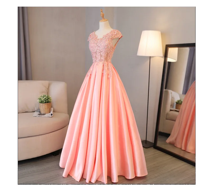 Long Pink Evening Dresses Banquet Party Elegant Prom Dress Robe De Soiree Bead Diamond Luxury Lace up Open Back Formal Gown T019
Long Pink Evening Dresses Banquet Party Elegant Prom Dress Robe De Soiree Bead Diamond Luxury Lace up Open Back Formal Gown T019