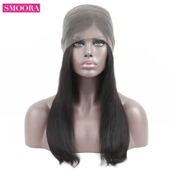 SMOORA Straight 360 Lace Frontal Wigs With BabyHair 150% Density 360 Lace Front Human Hair Wigs Malaysian Pre Plucked Human Hair
SMOORA Straight 360 Lace Frontal Wigs With BabyHair 150% Density 360 Lace Front Human Hair Wigs Malaysian Pre Plucked Human Hair