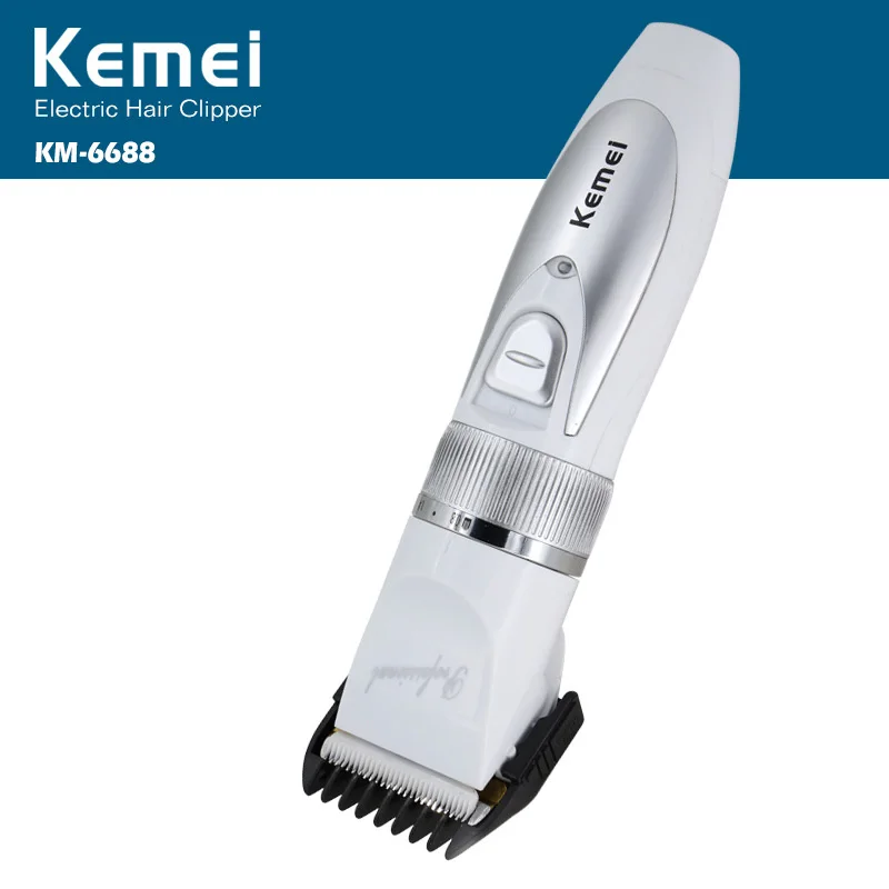 Kemei Rechargeable Electric Haircut Machine For Man Professional Hair Clipper Cordless Electric Hair Trimmer KM-6688
Kemei Rechargeable Electric Haircut Machine For Man Professional Hair Clipper Cordless Electric Hair Trimmer KM-6688
