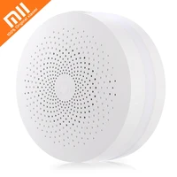 Original Xiaomi Mi Gateway Smart Remote Control Center Smart Home Kit 2 WiFi APP Control Radio Yi Camer 16 Million RGB Light image