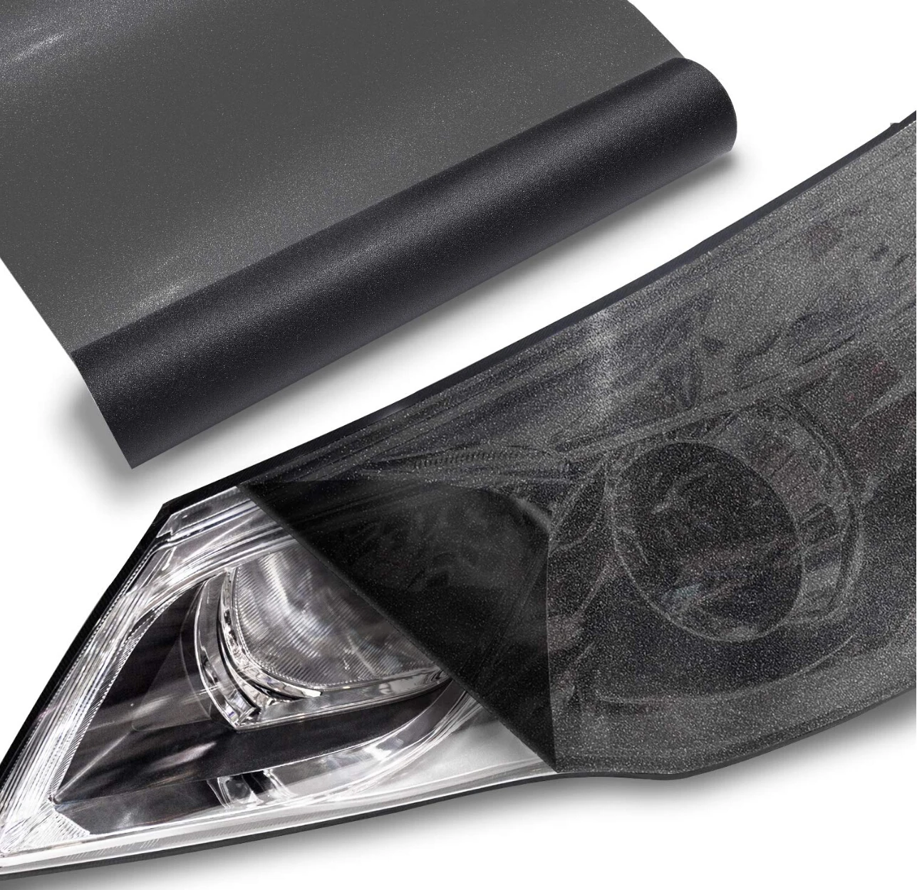 30*100cm Matt Black Automobiles Car Light Headlight Taillight Tint Vinyl Film Sticker Sheet Fog Rear Lamp Smoke | Автомобили и