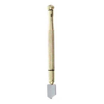 SHGO HOT- Gold Tone Metal Nonslip Handle Oil Feed Glass Cutter 10mm-20mm
SHGO HOT- Gold Tone Metal Nonslip Handle Oil Feed Glass Cutter 10mm-20mm