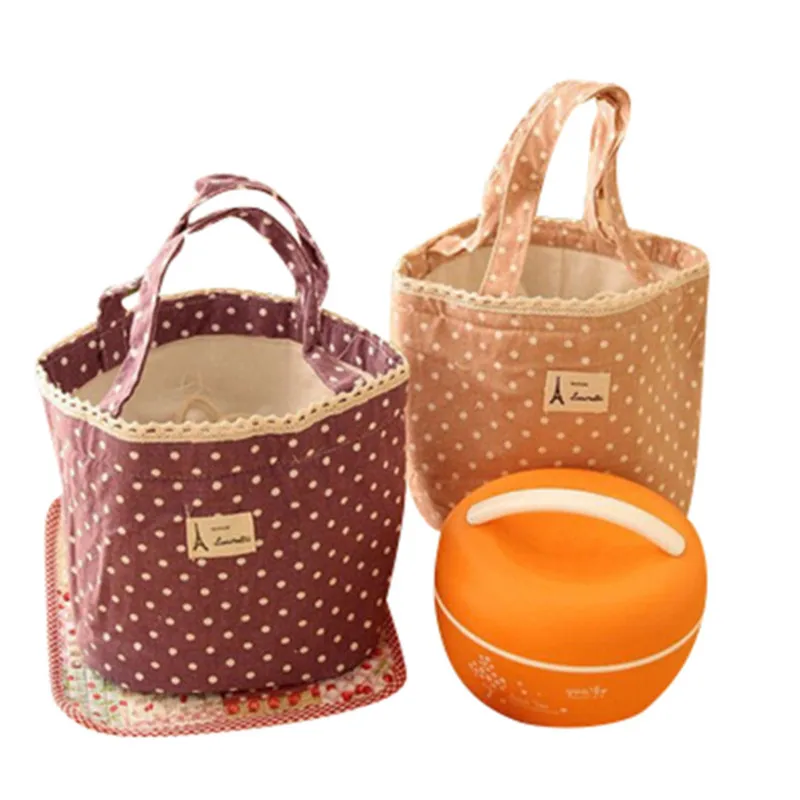 Vogvigo Portable Lunch Bag Polka Dot Thermal Insulated Lunch Box Tote for Cooler Case School Food Storage Picnic Bags
Vogvigo Portable Lunch Bag Polka Dot Thermal Insulated Lunch Box Tote for Cooler Case School Food Storage Picnic Bags