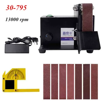 100-240V Mini belt machine Bench type belt sander DIY polishing machine Grinder Sandpaper machine polisher Grinding machine 
100-240V Mini belt machine Bench type belt sander DIY polishing machine Grinder Sandpaper machine polisher Grinding machine