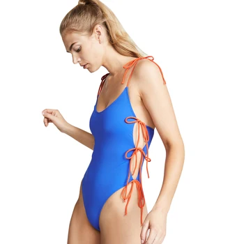 Swimwear 2019 Girls Swimsuit Blue Spaghetti Strap Swimwear Bandage Bathing Suit One Piece String Monokini Wire Free
Swimwear 2019 Girls Swimsuit Blue Spaghetti Strap Swimwear Bandage Bathing Suit One Piece String Monokini Wire Free