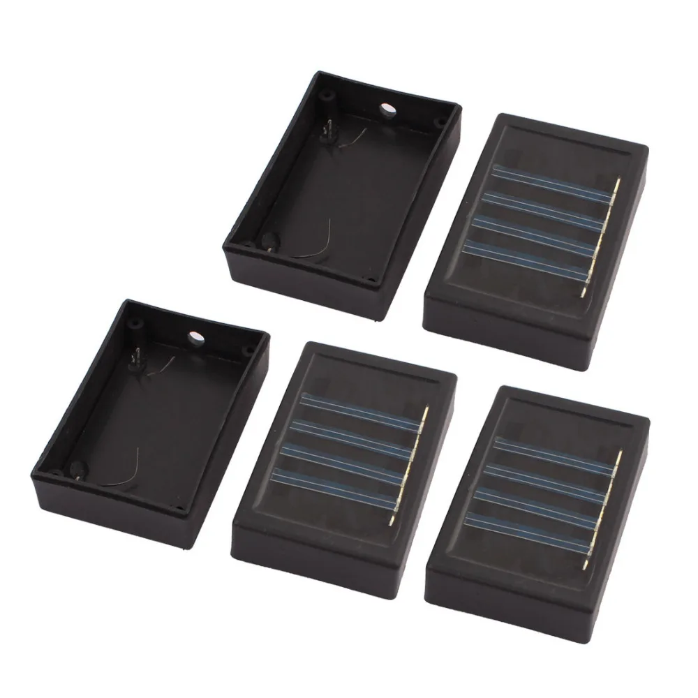 Uxcell 5Pcs 2V 35mA Solar Energy Panels Cell Module Drive Ni-MH AA No.5 Rechargeable Battery Portable 75x49x19mm Solar Panel
Uxcell 5Pcs 2V 35mA Solar Energy Panels Cell Module Drive Ni-MH AA No.5 Rechargeable Battery Portable 75x49x19mm Solar Panel