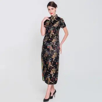 Large Size 3XL 4XL 5XL 6XL Women Chinese Style Dress Elegant Mandarin Collar Cheongsam Rayon Slim Long Qipao Vintage Vestidos
Large Size 3XL 4XL 5XL 6XL Women Chinese Style Dress Elegant Mandarin Collar Cheongsam Rayon Slim Long Qipao Vintage Vestidos