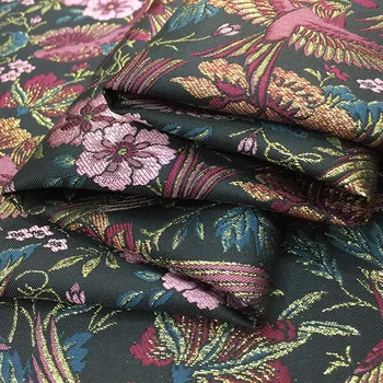 HLQON High quality western style yarn dyed brocade jacquard fabric used for dress women clothing patchwork tissue
HLQON High quality western style yarn dyed brocade jacquard fabric used for dress women clothing patchwork tissue