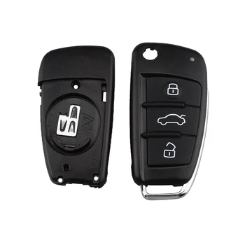 3 Button Folding Flip Remote Key Shell Car Key Case Fob Cover For Audi A6L Q7 A2 A3 A4 A6 A6L A8 TT 2008 2009 2010 2011
3 Button Folding Flip Remote Key Shell Car Key Case Fob Cover For Audi A6L Q7 A2 A3 A4 A6 A6L A8 TT 2008 2009 2010 2011
