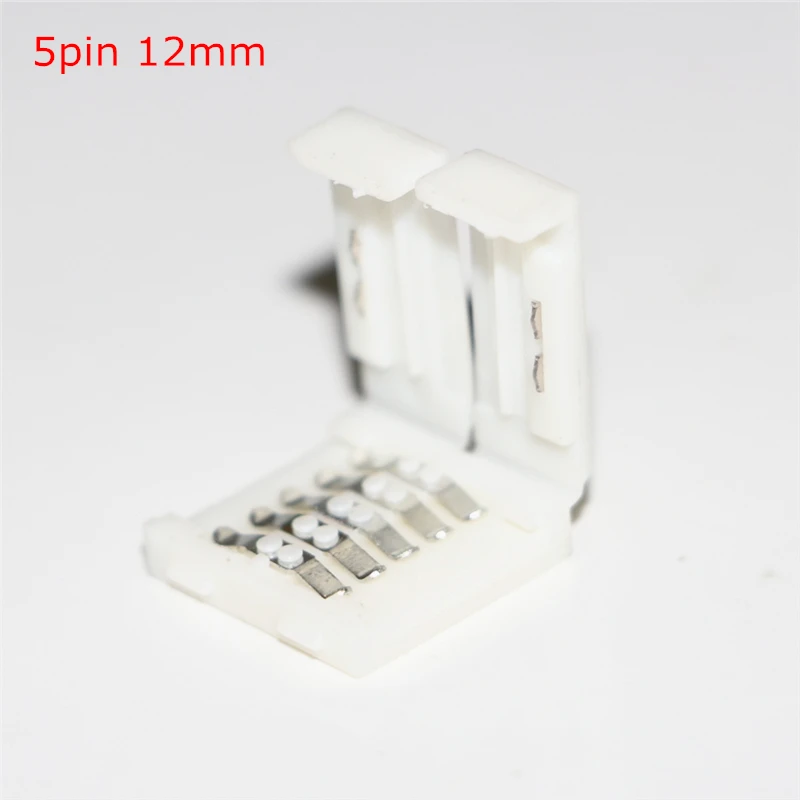 10Pcs/Lot 5pin 12mm LED Strip Connector 5 Pin Free Welding Extension Wire Connection for 5050 RGBW RGBWW LED Ribbon Tape lamp
10Pcs/Lot 5pin 12mm LED Strip Connector 5 Pin Free Welding Extension Wire Connection for 5050 RGBW RGBWW LED Ribbon Tape lamp