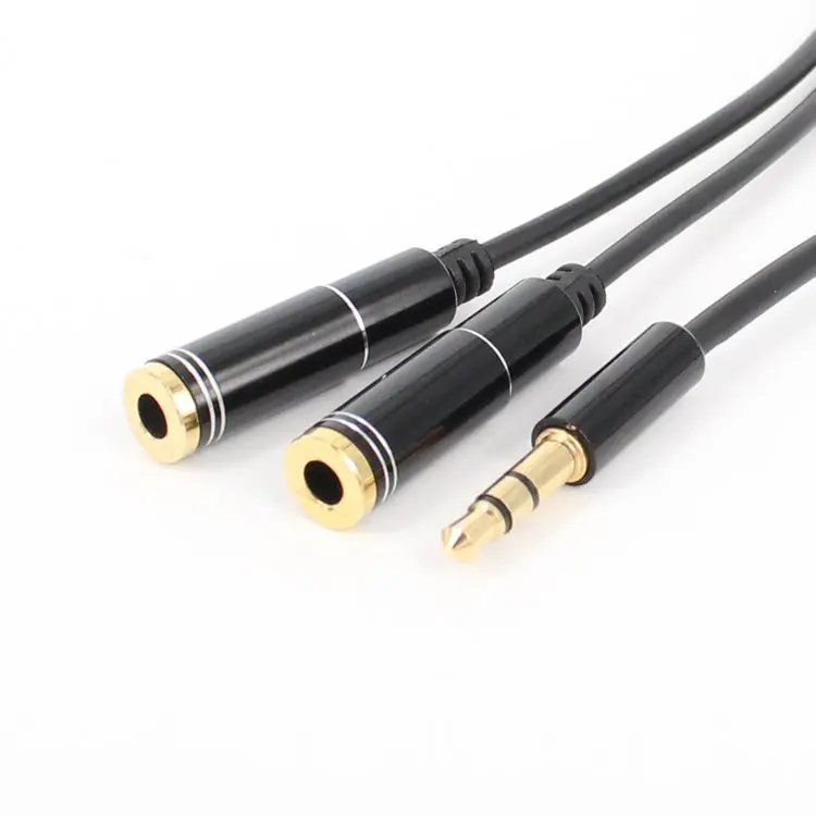 3.5mm Headphone Splitter 1 to 2 Y Earphone Splitter Audio Cable Adapter Headset Jack audio conversion distribution splitter
3.5mm Headphone Splitter 1 to 2 Y Earphone Splitter Audio Cable Adapter Headset Jack audio conversion distribution splitter