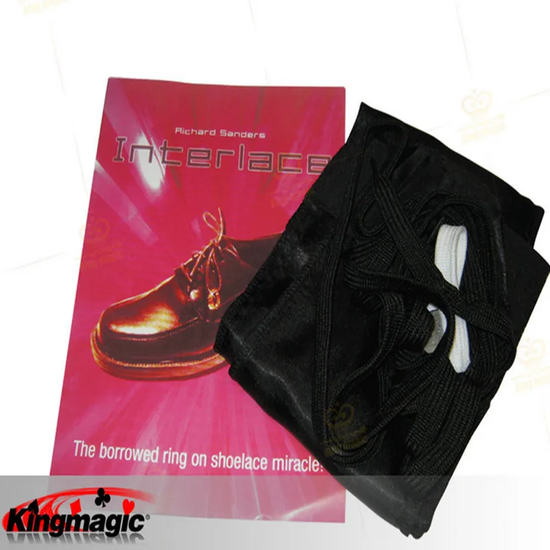 Interlace by Richard Sanders Ring Into Shoes Magic Toys Props Close Up Magic Tricks Free Shipping
Interlace by Richard Sanders Ring Into Shoes Magic Toys Props Close Up Magic Tricks Free Shipping