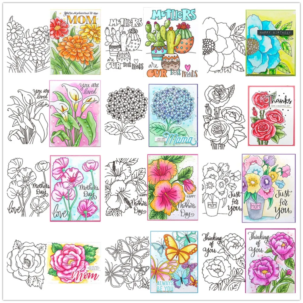 2019 New FLOWER Metal Cutting Dies and Clear Stamps for Scrapbooking for DIY Card Making Cutting Crafts Stencil Dies
2019 New FLOWER Metal Cutting Dies and Clear Stamps for Scrapbooking for DIY Card Making Cutting Crafts Stencil Dies